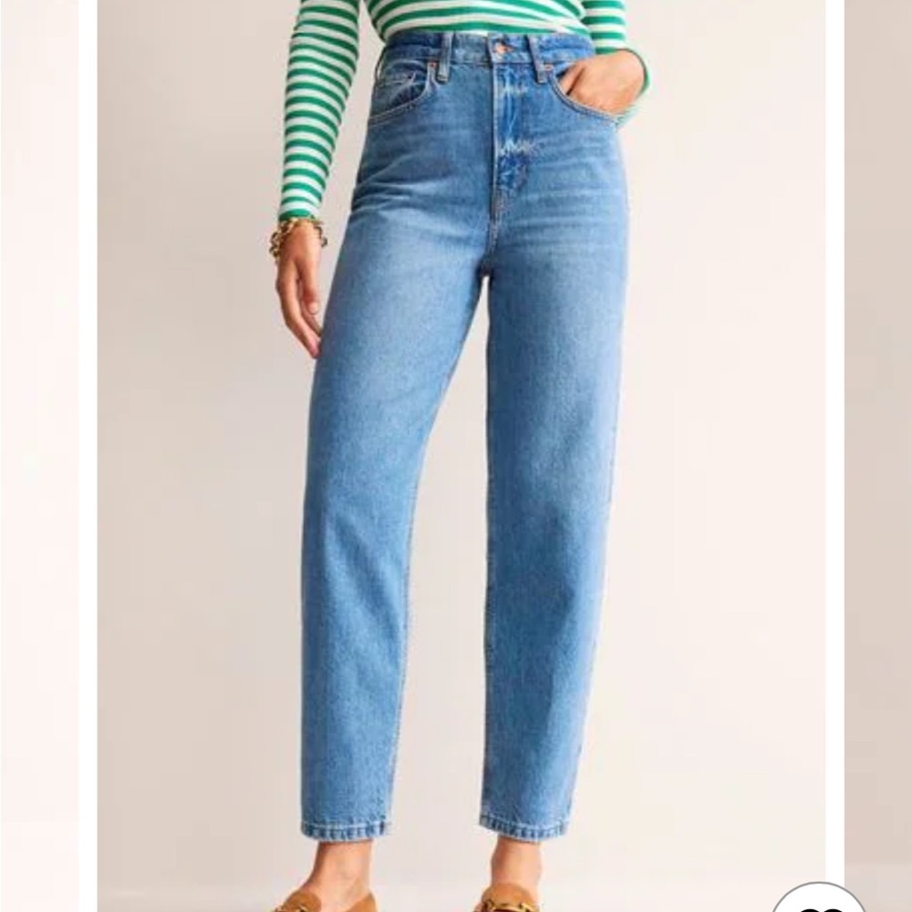 Boden Tapered Leg High Rise Jean NWT Sz29